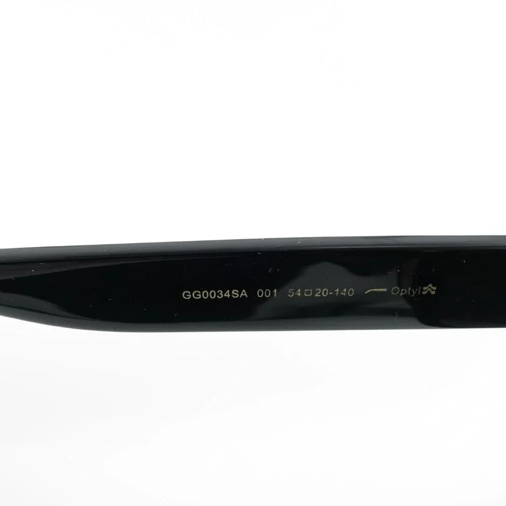 Gucci GG0034 Unisex Sunglasses Black Gray OS - Picture 8 of 15